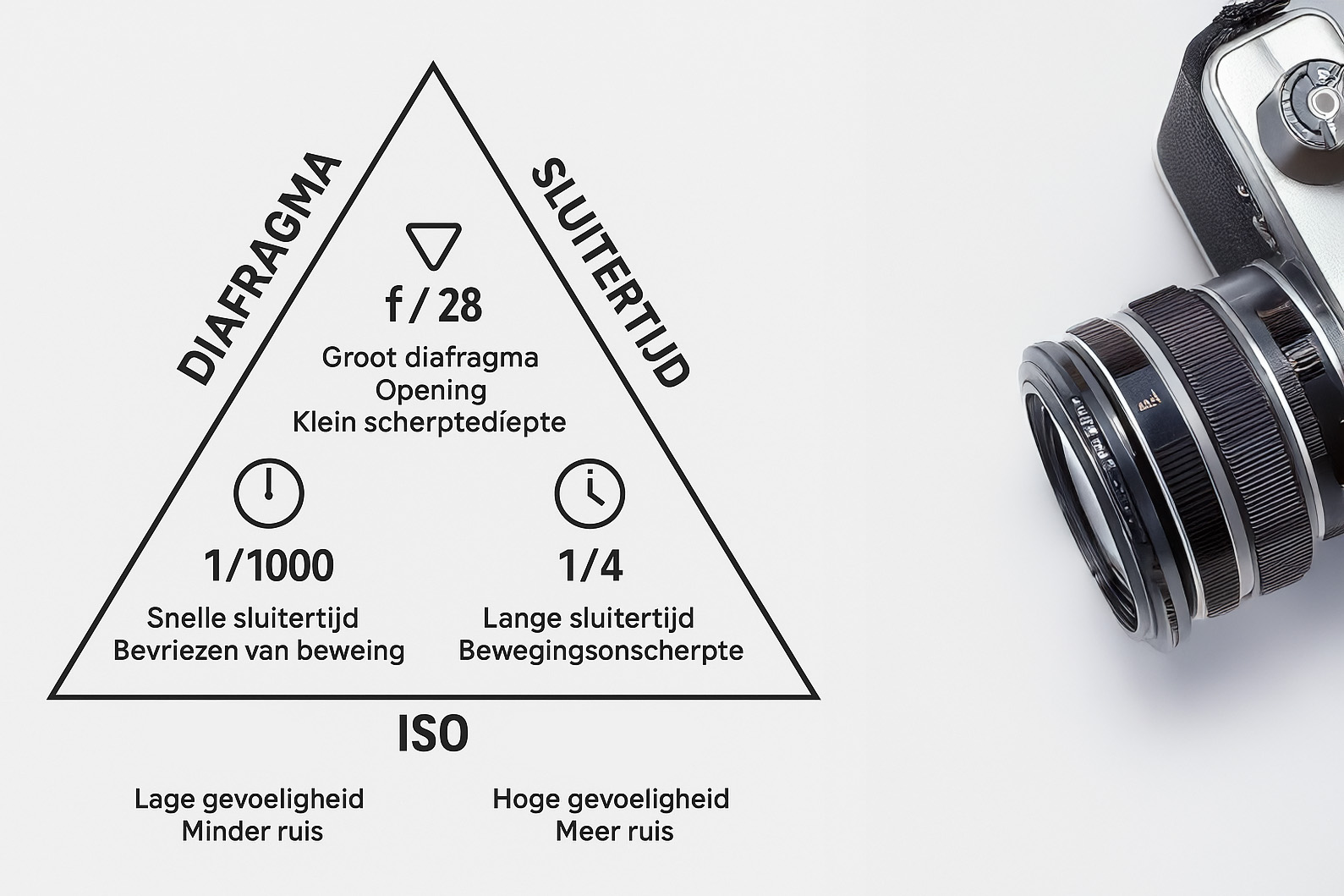 Belichtingsdriehoek